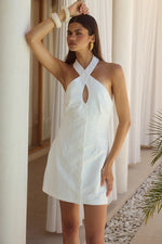 Load image into Gallery viewer, Leilah Mini Dress - White
