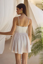 Load image into Gallery viewer, Henrietta Mini Dress - Sand
