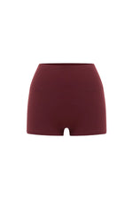 Load image into Gallery viewer, Carly High Waisted Micro Shorts - Cherry
