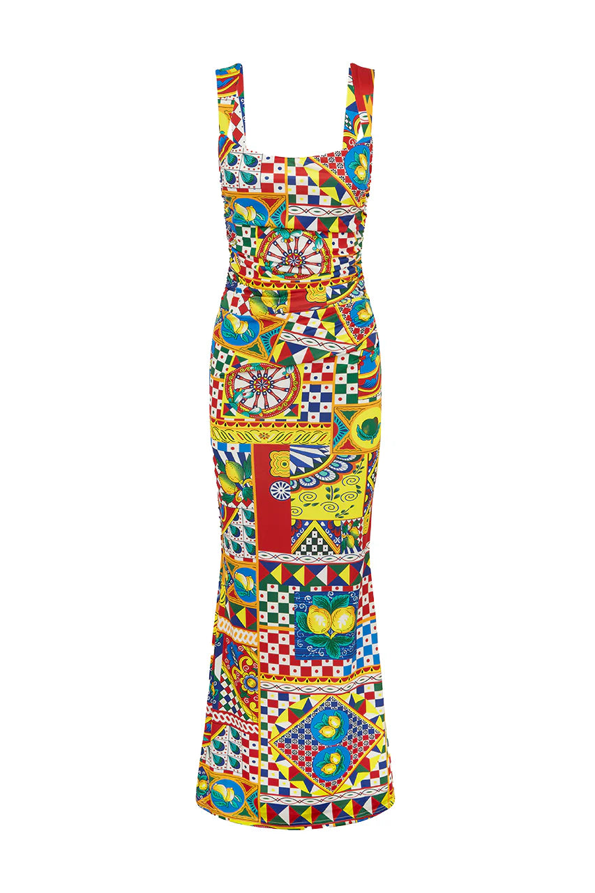 Vivian Maxi Dress - Phaedra Print