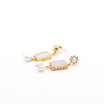Load image into Gallery viewer, Gala Earrings - Rainbow Moonstone
