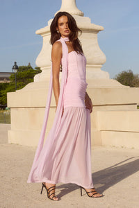 Lillie Corset Maxi Dress - Musk