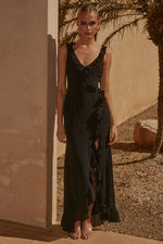 Load image into Gallery viewer, Suzannah Maxi Dress - Black
