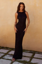 Load image into Gallery viewer, Adriana Maxi Dress - Black
