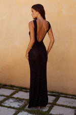 Load image into Gallery viewer, Adriana Maxi Dress - Black
