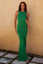 Load image into Gallery viewer, Adrianna Maxi Dress - Green
