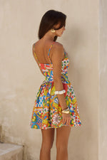 Load image into Gallery viewer, Henrietta Mini Dress - Phaedra Print
