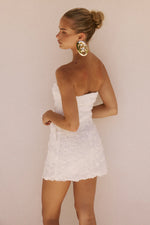 Load image into Gallery viewer, Rosaline Mini Dress - White
