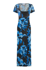 Load image into Gallery viewer, Laylah Midi Dress - Agave Blue
