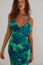 Load image into Gallery viewer, Namari Maxi Dress - Calista Green
