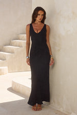 Load image into Gallery viewer, Amarna Maxi Dress - Black
