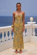 Load image into Gallery viewer, Midal Maxi Dress - Sivella Print
