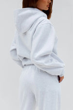 Load image into Gallery viewer, RNWY Wide Leg Track Pants - Grey Marle
