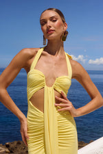 Load image into Gallery viewer, Flora Maxi Dress - Butter
