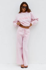 Load image into Gallery viewer, RNWY Crew Neck Sweater - Ballet Pink
