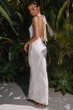 Load image into Gallery viewer, The Diamond Maxi Dress - White
