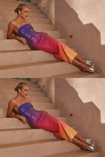 Load image into Gallery viewer, Malibu Midi Dress - Sunset
