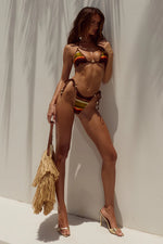 Load image into Gallery viewer, Aruba Triangle Bikini Top - Anabelle Red
