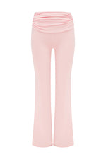 Load image into Gallery viewer, Damari Foldover Flare Pants - Ballet Pink
