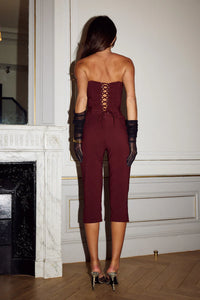 Gisele Capri Pants - Bitter Chocolate