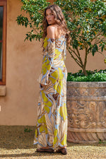 Load image into Gallery viewer, Daria One Shoulder Maxi Dress - Minki Blue
