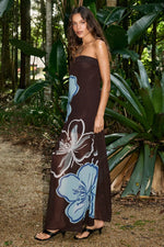 Load image into Gallery viewer, Marti Strapless Maxi Dress - Miloni Choc/Blue

