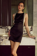 Load image into Gallery viewer, Remy Racerback Mini Dress - Black
