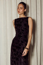 Load image into Gallery viewer, Jennie Bodysuit Maxi Dress - Black
