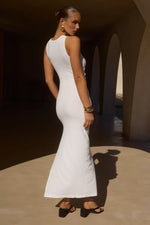 Load image into Gallery viewer, Diya Midi Dress - White
