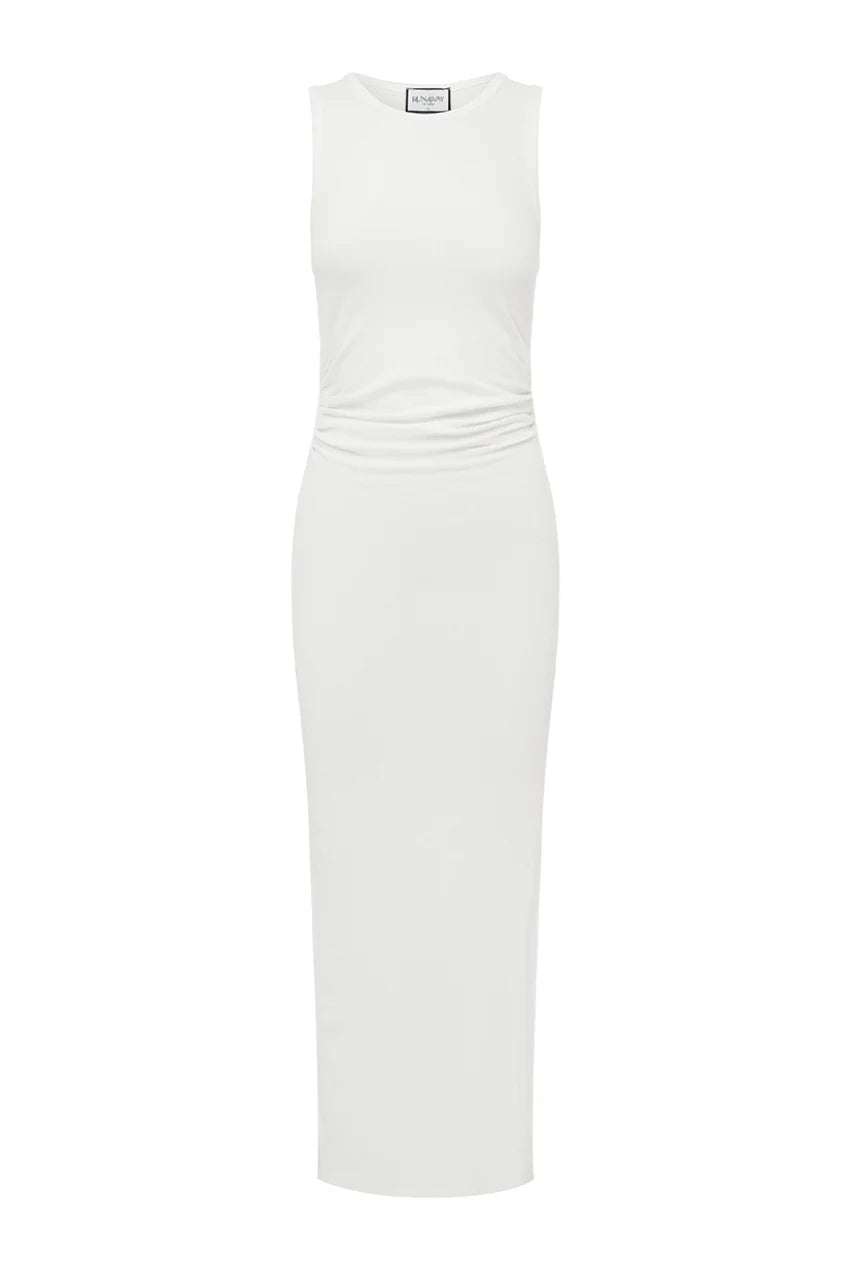 Diya Midi Dress - White