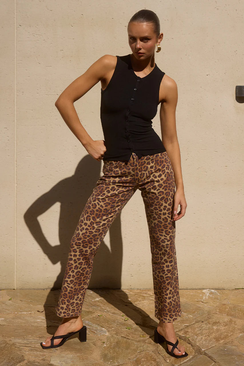 Gigi Pant - Leopard