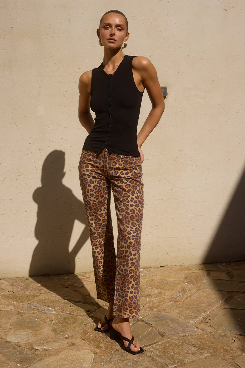 Gigi Pant - Leopard