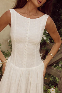 Nevah Maxi Dress - White