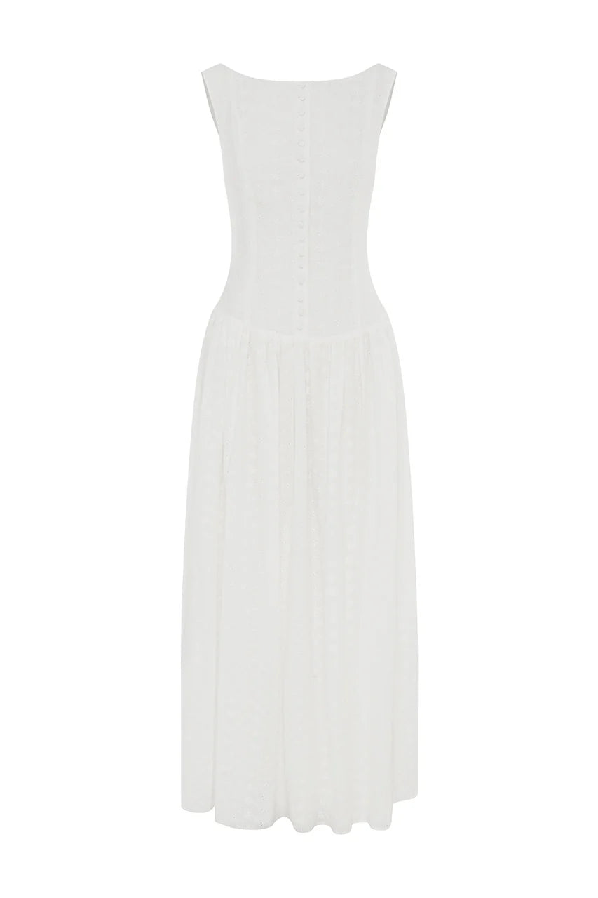 Nevah Maxi Dress - White