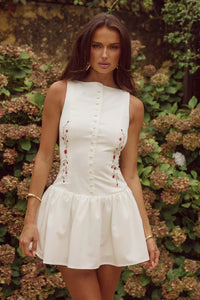 Nevah Mini Dress - White