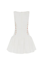 Load image into Gallery viewer, Nevah Mini Dress - White
