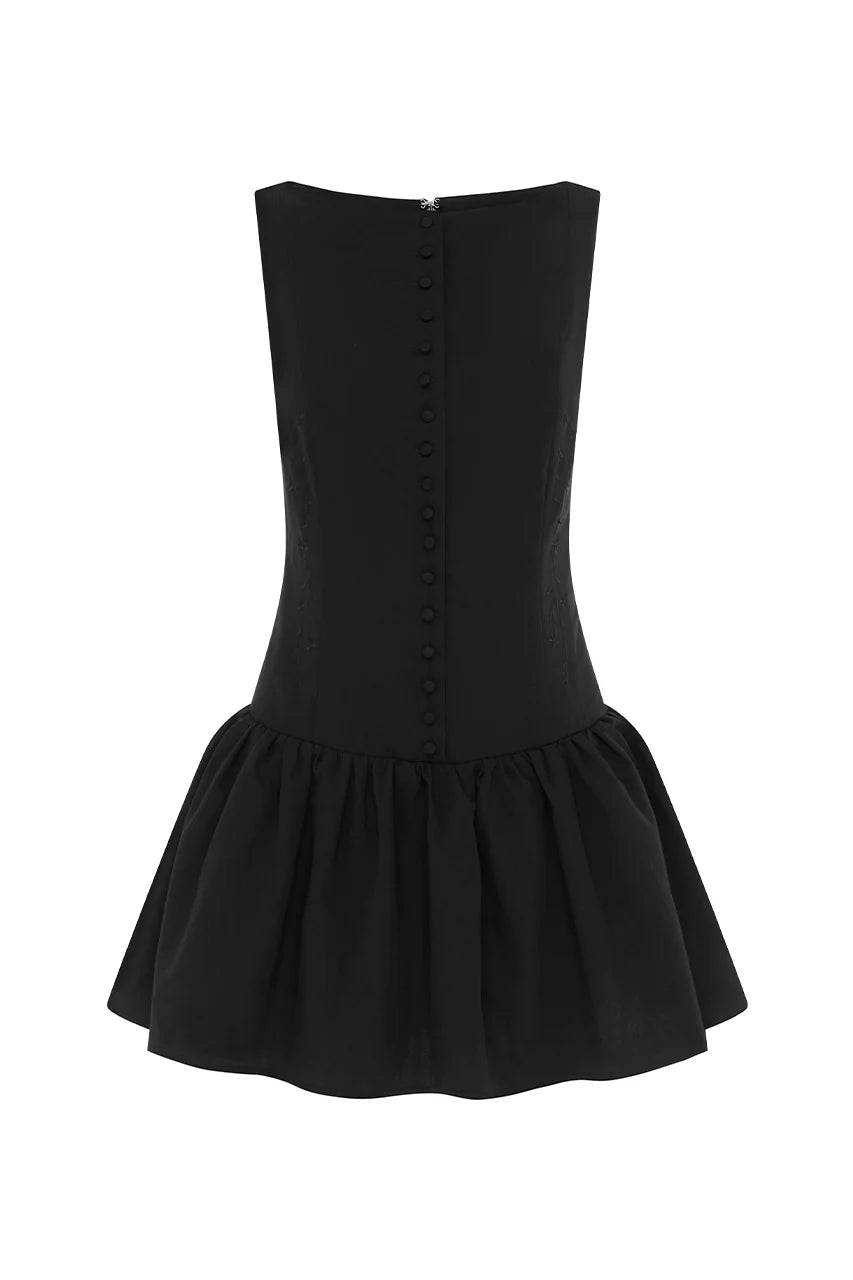 Nevah Mini Dress - Black