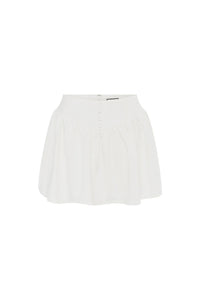 Lani Mini Skort - White