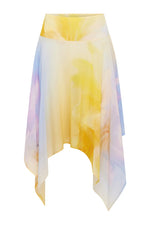 Load image into Gallery viewer, Asha Handkerchief Midi Skirt - Saphie Blue
