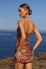 Load image into Gallery viewer, Emory Skort - Tan Viper
