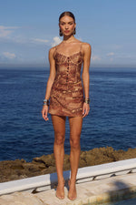 Load image into Gallery viewer, Emory Skort - Tan Viper
