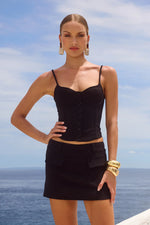 Load image into Gallery viewer, Emory Skort - Black
