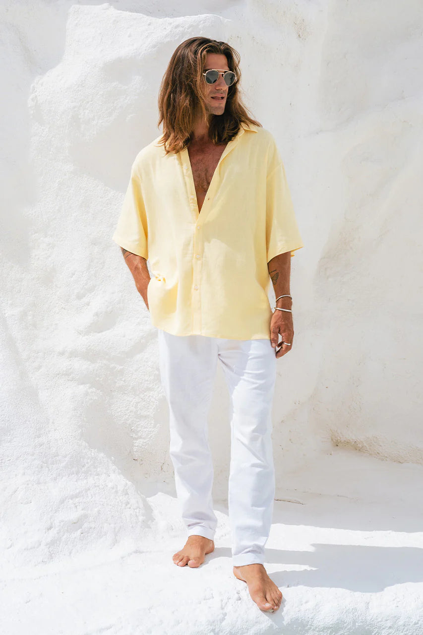 Cassian Shirt - Lemon