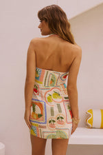 Load image into Gallery viewer, Agata Mini Dress - Agata Print
