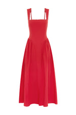 Load image into Gallery viewer, Lani Midi Dress - Red
