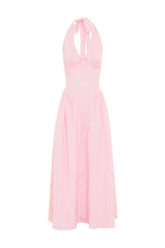 Load image into Gallery viewer, Alicia Midi Dress - Pink Gingham
