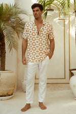 Load image into Gallery viewer, Mason Shirt - Sand/White
