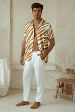 Load image into Gallery viewer, Abe Shirt - Sand Zebra
