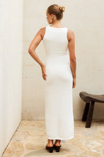 Load image into Gallery viewer, Rozza Tank Knit Maxi Dress - Sand
