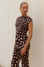 Load image into Gallery viewer, Reyna High Neck Sleeveless Top - Salma Spots
